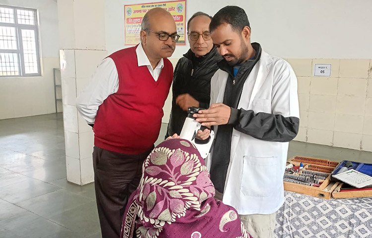 Free Eye Check-up and Cataract Operation, Organised by Apna Ghar Ashram 